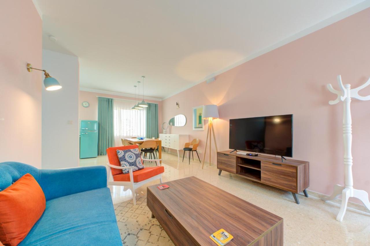 Ferienwohnung La Punziett, a bright 2 bed 1 bath unit. Sleeps 4 St. Paul's Bay Exterior foto